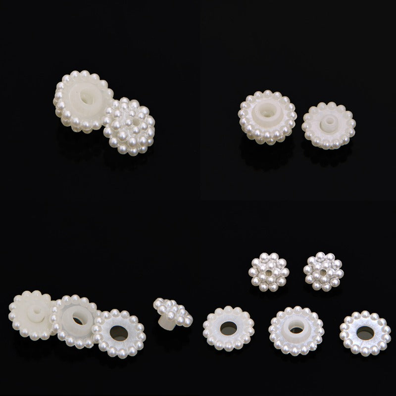 Wholesale 100pcs ABS Bayberry Beads Gypsophila Imitation Pearl Ball Wedding Flower Ball DIY Beads